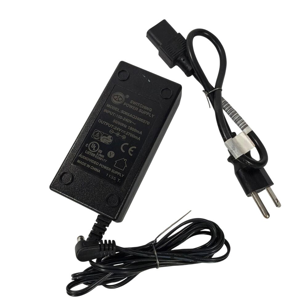 Ten Pao S065AQ2400270 24V 2.7A Switching Power Supply Adapter